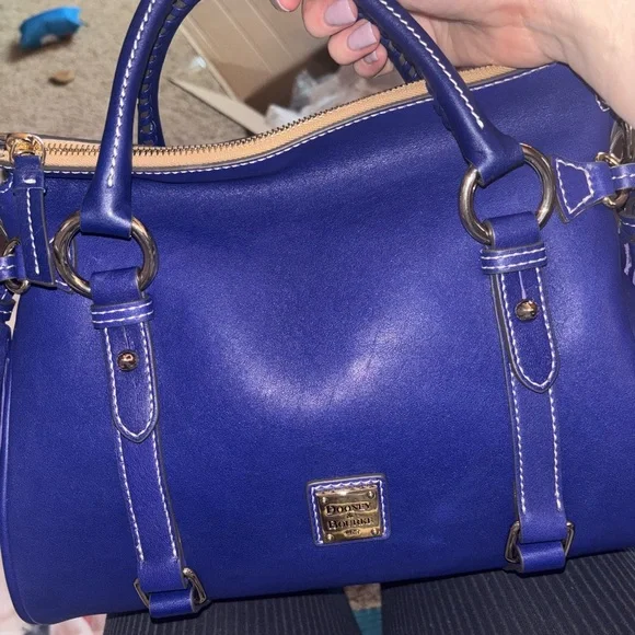 Dooney & Bourke Amethyst Penrose Satchel - Picture 1 of 16